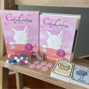 AEG Cat Lady Card Drafting Game. Complete. Excellent Condition.Family Game Night